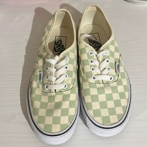 Checkered vans